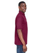UltraClub Men's Platinum Performance Piqué Polo with TempControl Technology MAROON ModelSide