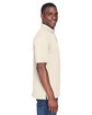 UltraClub Men's Platinum Performance Piqué Polo with TempControl Technology STONE ModelSide