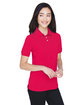 UltraClub Ladies' Platinum Performance Piqué Polo with TempControl Technology RED ModelQrt