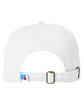 Russell Athletic R Dad Cap white ModelBack