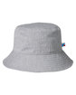 Russell Athletic Core Bucket Hat grey heather ModelBack
