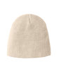 Russell Athletic Core R Patch Beanie off white ModelBack