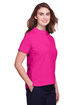 UltraClub Ladies' Lakeshore Stretch Cotton Performance Polo heliconia ModelQrt