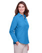 UltraClub Ladies' Bradley Performance Woven Shirt pacific blue ModelQrt