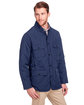 UltraClub Men's Dawson Quilted Hacking Jacket navy ModelQrt