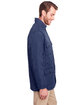 UltraClub Men's Dawson Quilted Hacking Jacket navy ModelSide