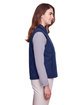 UltraClub Ladies' Dawson Quilted Hacking Vest  ModelSide