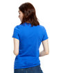 US Blanks Ladies' Made in USA Short Sleeve Crew T-Shirt ROYAL BLUE ModelBack