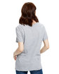 US Blanks Ladies' Short-Sleeve Loose Fit Boyfriend T-Shirt heather grey ModelBack