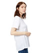 US Blanks Ladies' Short-Sleeve Loose Fit Boyfriend T-Shirt  ModelSide