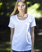 US Blanks Ladies' Short-Sleeve Loose Fit Boyfriend T-Shirt  Lifestyle
