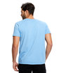 US Blanks Men's Made in USA Short Sleeve Crew T-Shirt big blue ModelBack