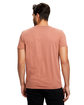 US Blanks Men's Made in USA Short Sleeve Crew T-Shirt cinnamon ModelBack