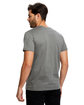 US Blanks Men's Made in USA Short Sleeve Crew T-Shirt asphalt ModelBack