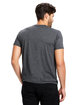 US Blanks Men's Made in USA Short Sleeve Crew T-Shirt heather charcoal ModelBack