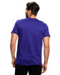 US Blanks Men's Made in USA Short Sleeve Crew T-Shirt laker purple ModelBack