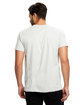 US Blanks Men's Made in USA Short Sleeve Crew T-Shirt silver ModelBack