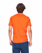 US Blanks Men's Made in USA Short Sleeve Crew T-Shirt orange ModelBack