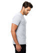 US Blanks Men's Made in USA Short Sleeve Crew T-Shirt heather grey ModelSide