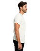US Blanks Men's Made in USA Short Sleeve Crew T-Shirt cream ModelSide
