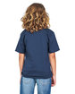 US Blanks Youth Organic Cotton T-Shirt navy blue ModelBack