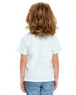 US Blanks Toddler Organic Cotton Crewneck T-Shirt light blue ModelBack