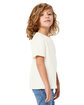 US Blanks Toddler Organic Cotton Crewneck T-Shirt cream ModelSide