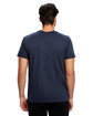 US Blanks Men's Short-Sleeve Organic Crewneck T-Shirt navy blue ModelBack