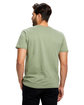 US Blanks Men's Short-Sleeve Organic Crewneck T-Shirt olive ModelBack