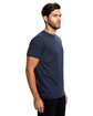 US Blanks Men's Short-Sleeve Organic Crewneck T-Shirt navy blue ModelSide