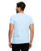 US Blanks Men's Short-Sleeve Made in USA Triblend T-Shirt tri light blue ModelBack