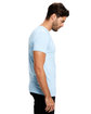 US Blanks Men's Short-Sleeve Made in USA Triblend T-Shirt tri light blue ModelSide