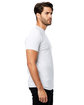 US Blanks Men's Short-Sleeve Made in USA Triblend T-Shirt ash ModelSide