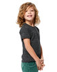 US Blanks Toddler Tri-Blend Crewneck T-Shirt  ModelSide