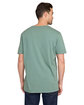 US Blanks Men's Supima Garment-Dyed Crewneck T-Shirt mediteran olive ModelBack