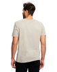 US Blanks Men's Supima Garment-Dyed Crewneck T-Shirt latte ModelBack