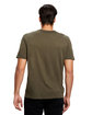US Blanks Men's Supima Garment-Dyed Crewneck T-Shirt bark ModelBack