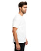 US Blanks Men's Supima Garment-Dyed Crewneck T-Shirt  ModelSide