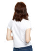 US Blanks Ladies' Short Sleeve Crop T-Shirt white ModelBack