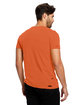 US Blanks Unisex Pigment-Dyed Destroyed T-Shirt pigment coral ModelBack