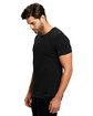 US Blanks Unisex Pigment-Dyed Destroyed T-Shirt black ModelSide