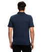US Blanks Men's Jersey Interlock Polo T-Shirt  ModelBack