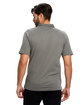 US Blanks Men's Jersey Interlock Polo T-Shirt asphalt ModelBack