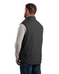Berne Men's Heartland Fleece-Lined Ripstop Vest black ModelBack