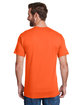 Hanes Adult Workwear Pocket T-Shirt safety orange ModelBack