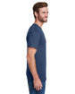 Hanes Adult Workwear Pocket T-Shirt navy ModelSide