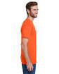 Hanes Adult Workwear Pocket T-Shirt safety orange ModelSide