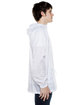Beimar Drop Ship Unisex Nylon Packable Pullover Anorak Jacket white ModelSide