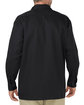 Dickies Men's FLEX Relaxed Fit Long-Sleeve Twill Work Shirt black ModelBack