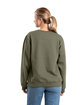 Berne Ladies' Crewneck Sweatshirt lichen ModelBack